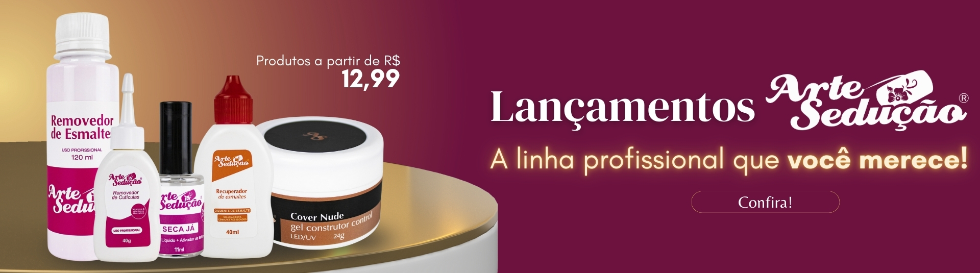Setembro Lançamentos Arte Sedução