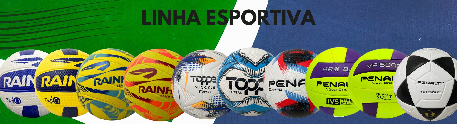 Banner Bolas Topper Rainha e Penalty
