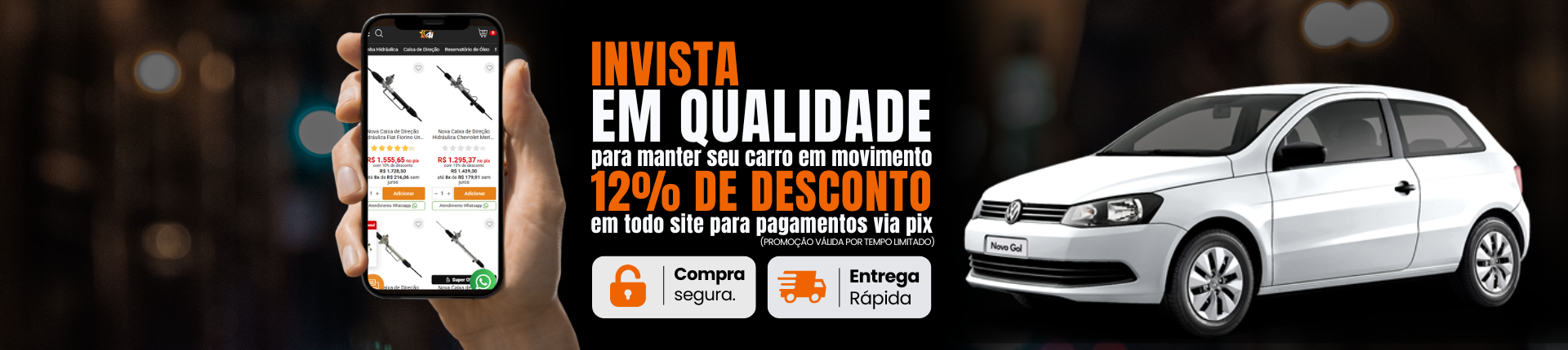 12% de desconto