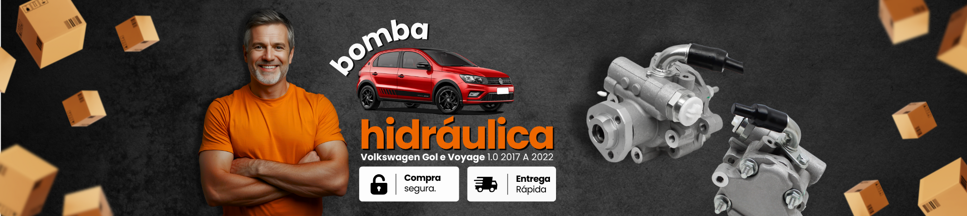 BOMBA DIRECAO HIDRAULICA