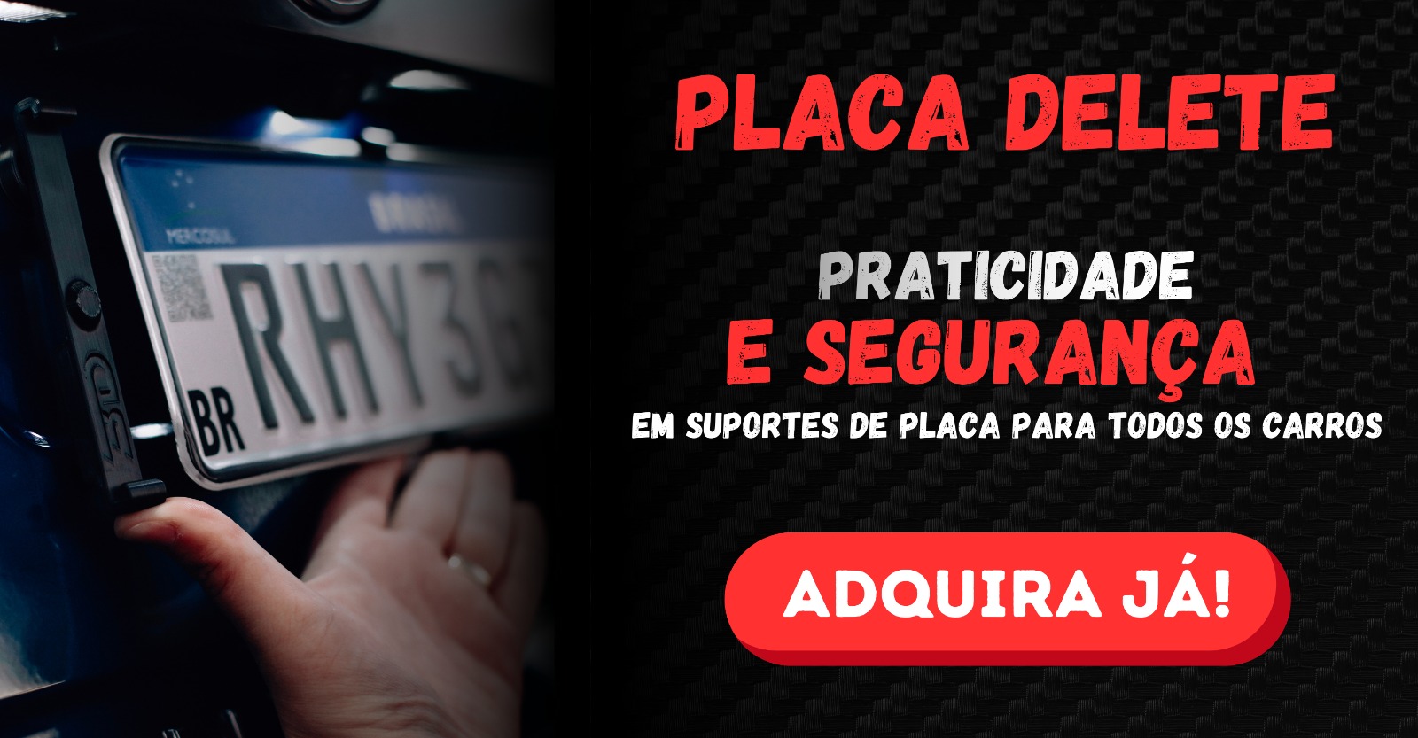 Full banner placa delete