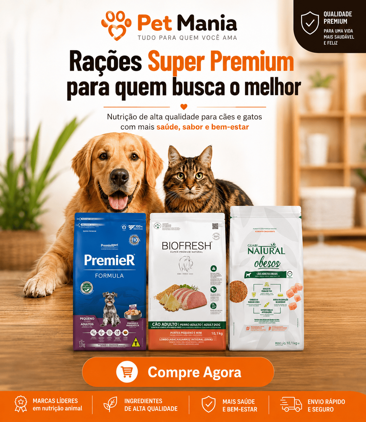 [mobile] Raçoes Super Premium