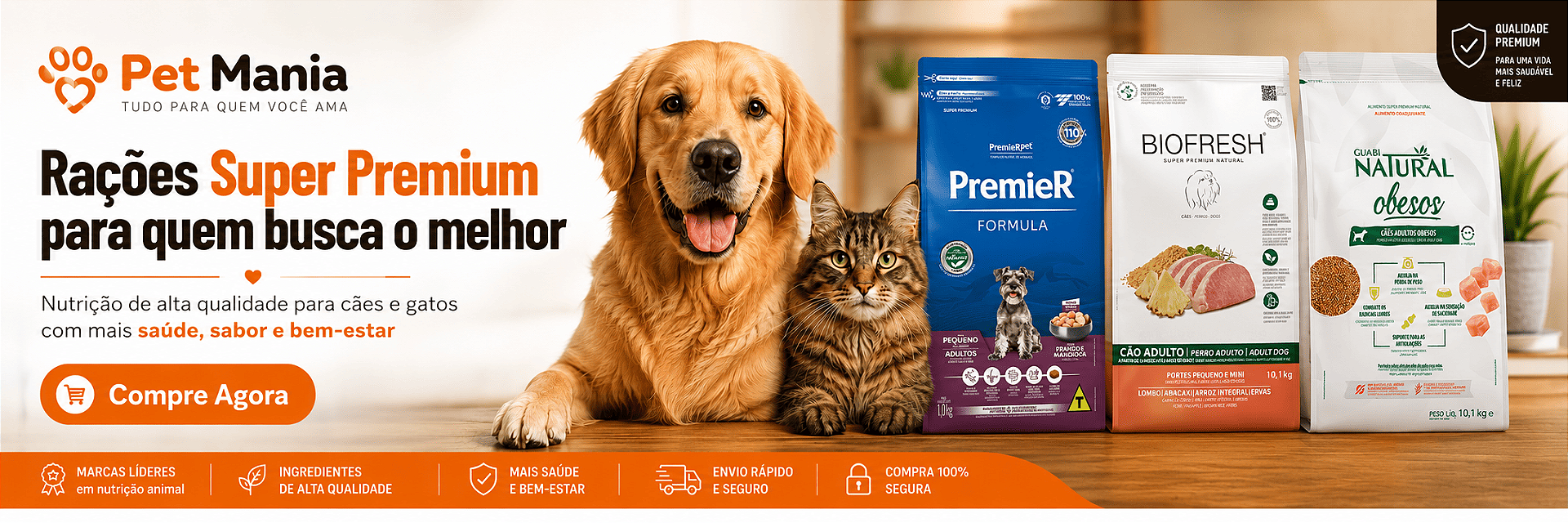 Raçoes Super Premium
