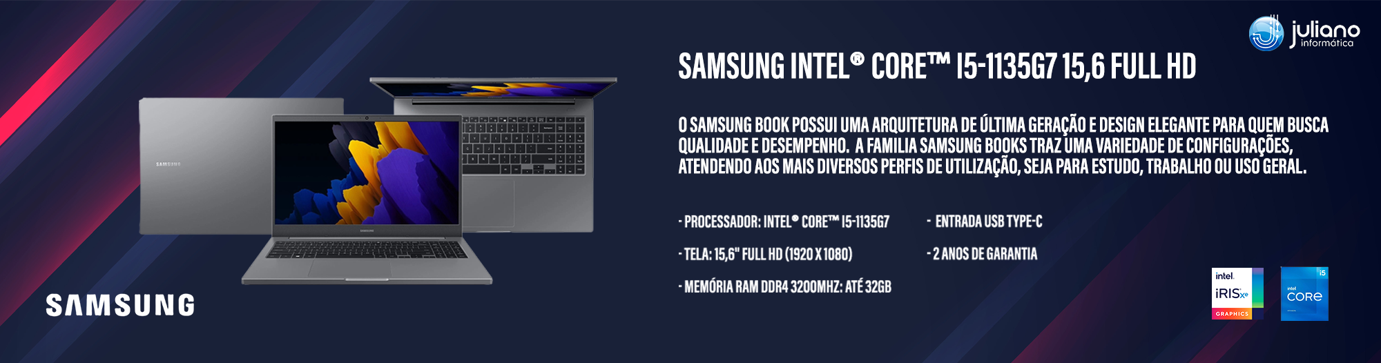 Samsung Intel® Core™ i5-1135G7