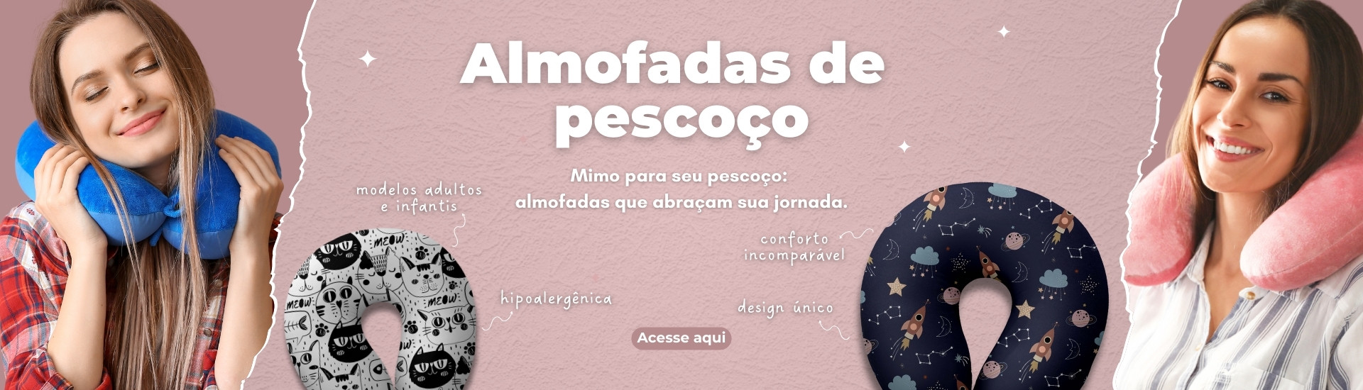 Almofadas de pescoço