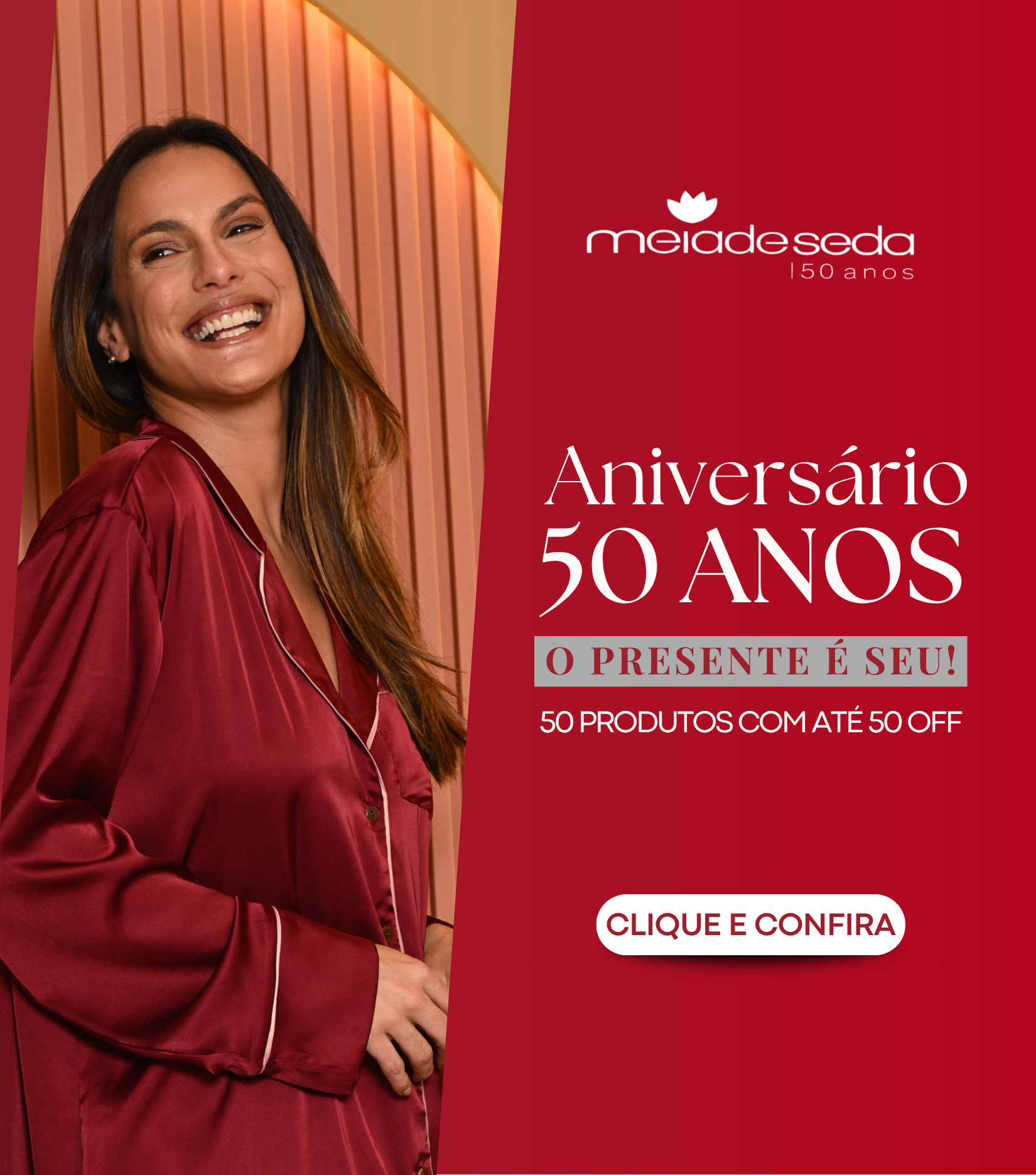 Meia de Seda 50 anos @mobile