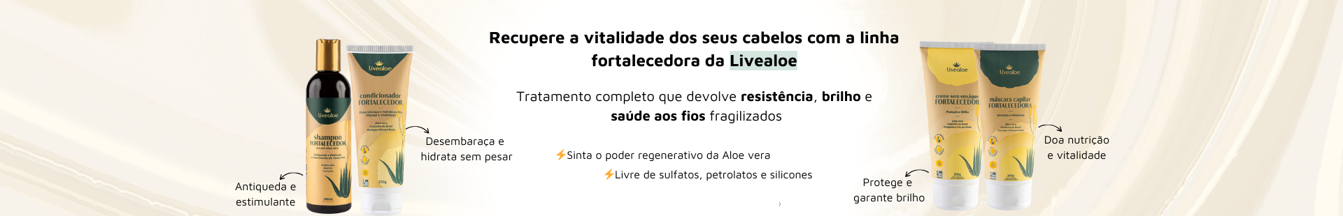 Livealoe Linha Fortalecedora FULL