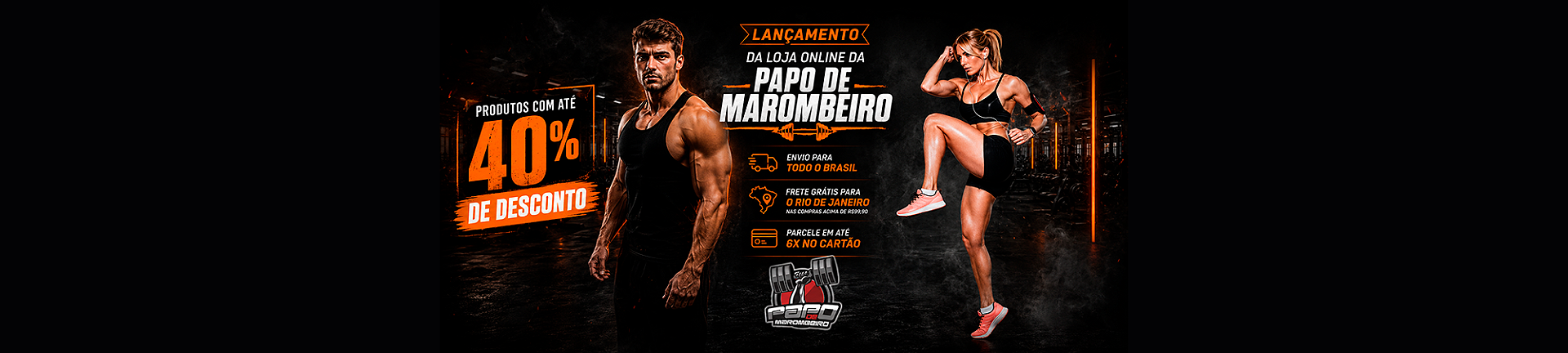 Lançamento Papo de Marombeiro