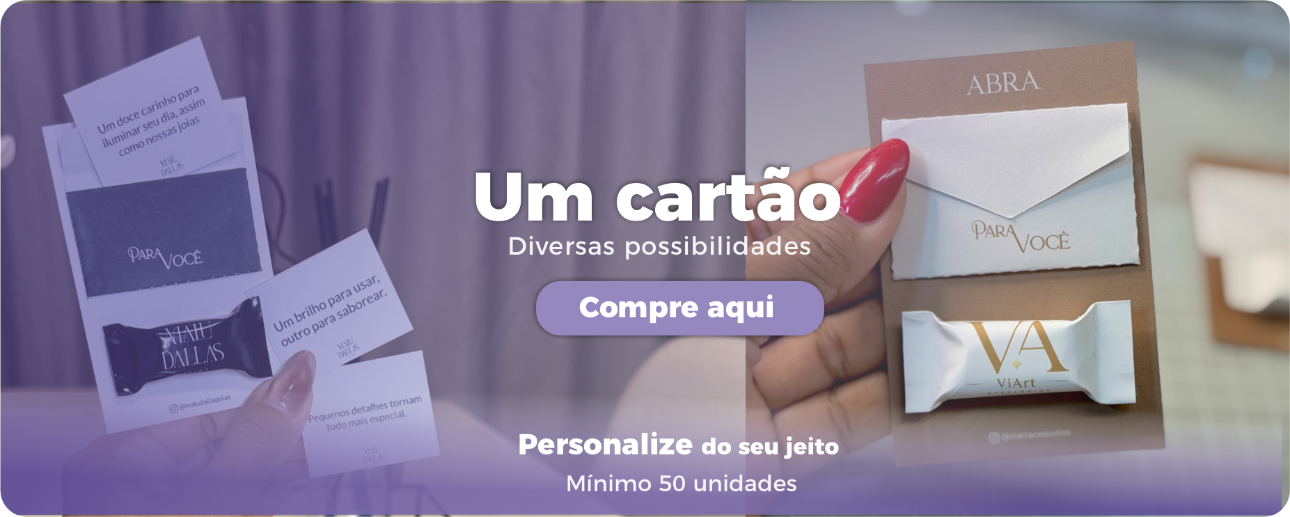 Cartão envelope
