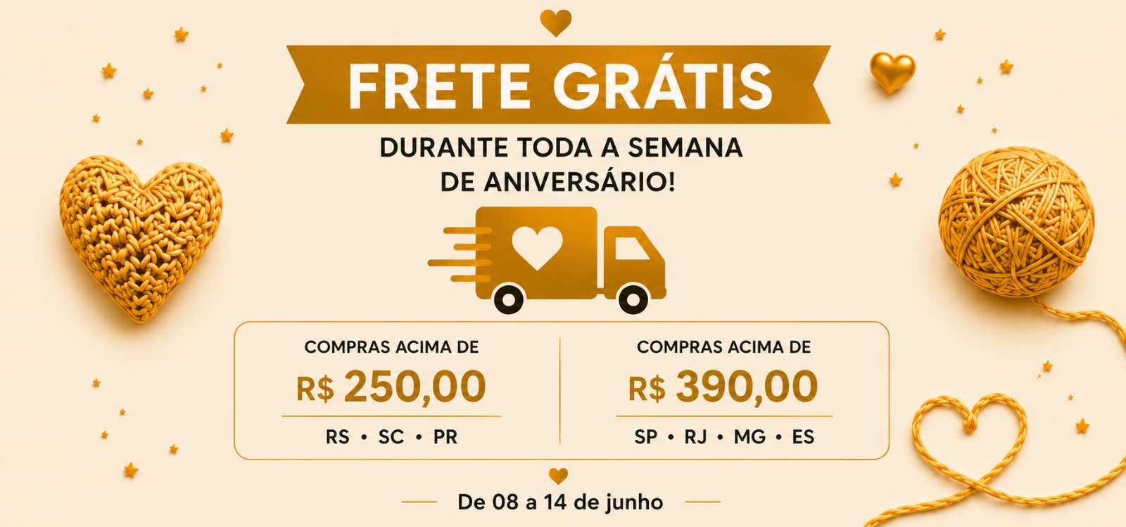 Frete Gratis Sul e Sudeste