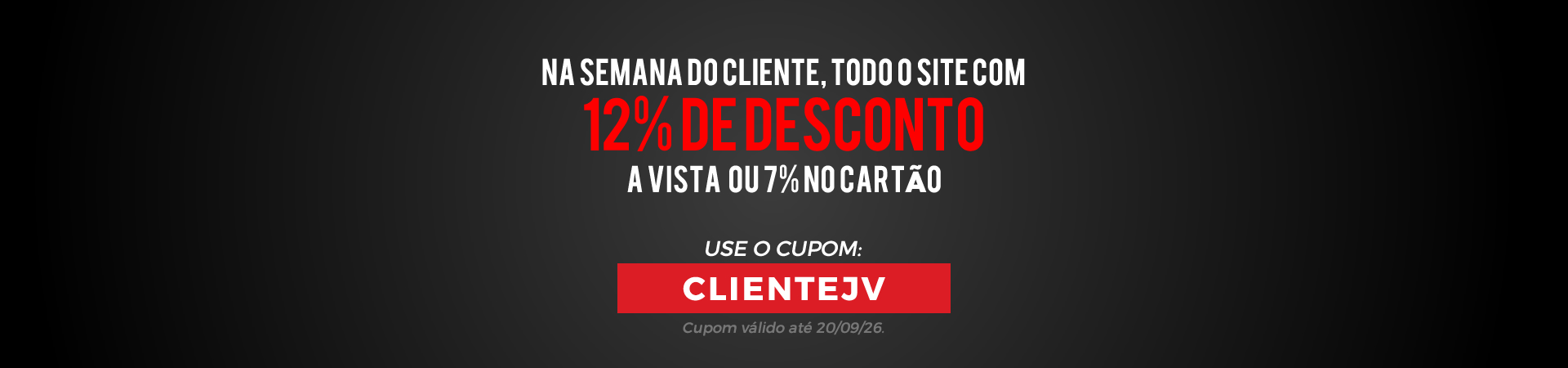 Semana do cliente JV