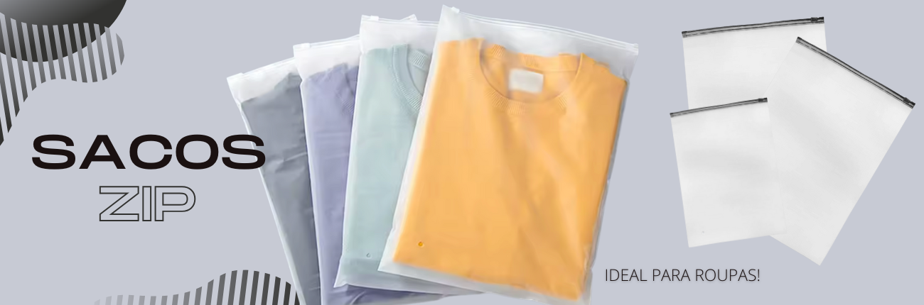 Saco Zip Roupa