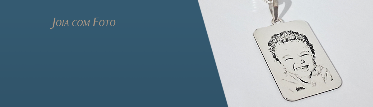 Joia com Foto / Fotogravação