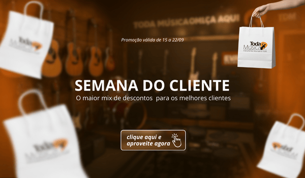 Semana do cliente descontos mobile
