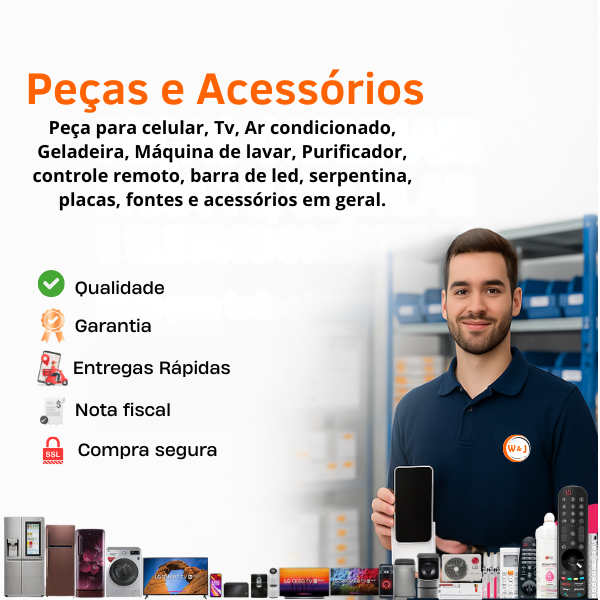 W&J peças e acessórios mobile