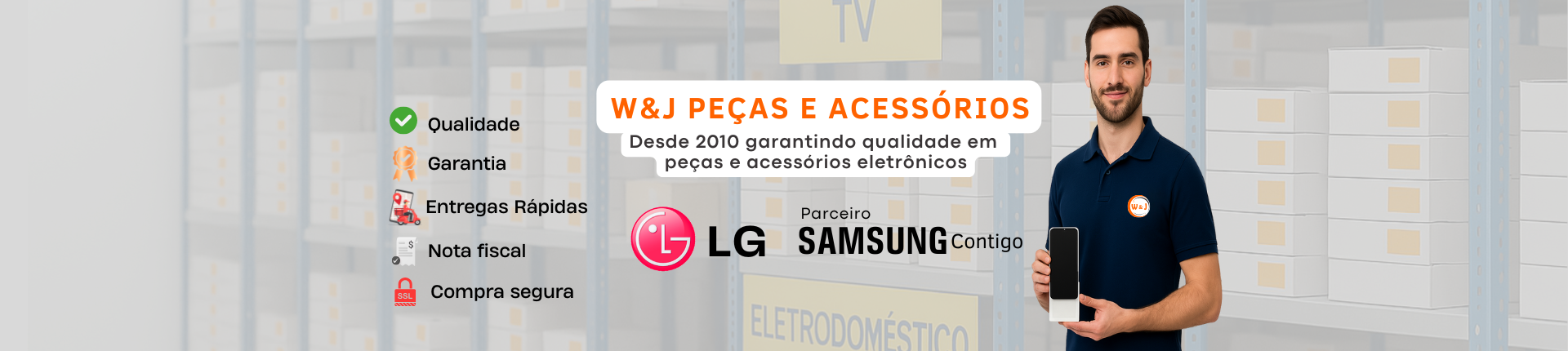 W&J peças e acessórios