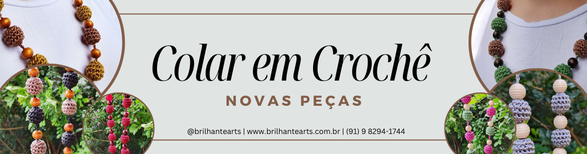 Colares em Crochê