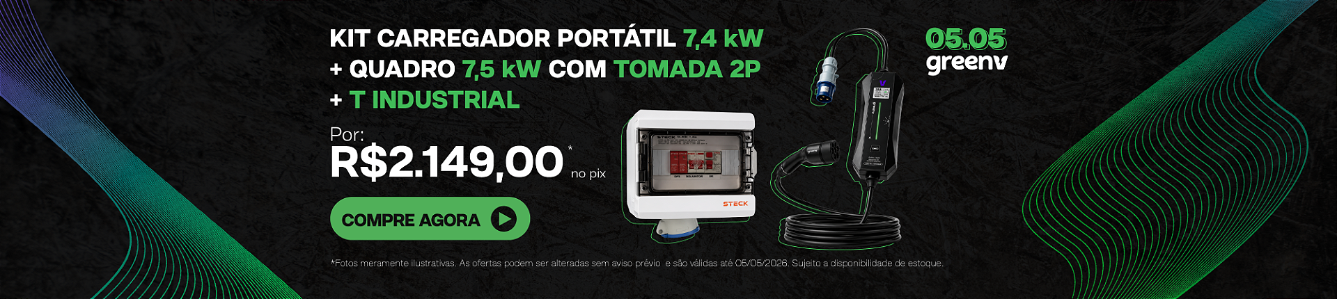 Kit portátil + steck 05.05