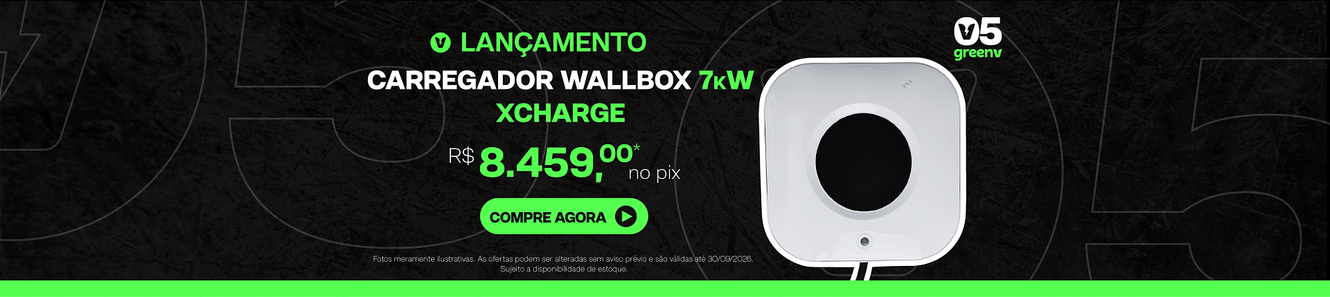 Aniversário GreenV 2026 - XCHARGE