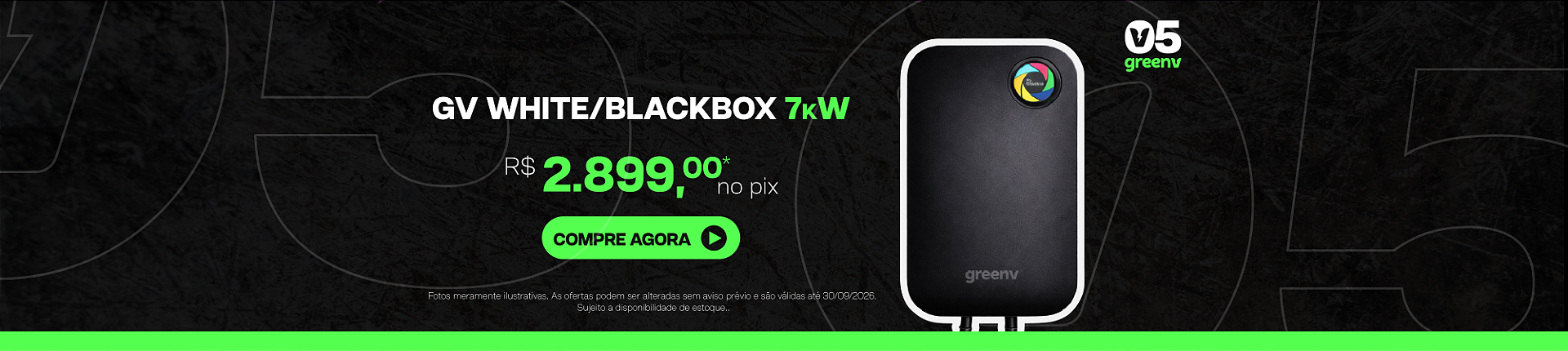 Aniversário GreenV 2026 - BOX