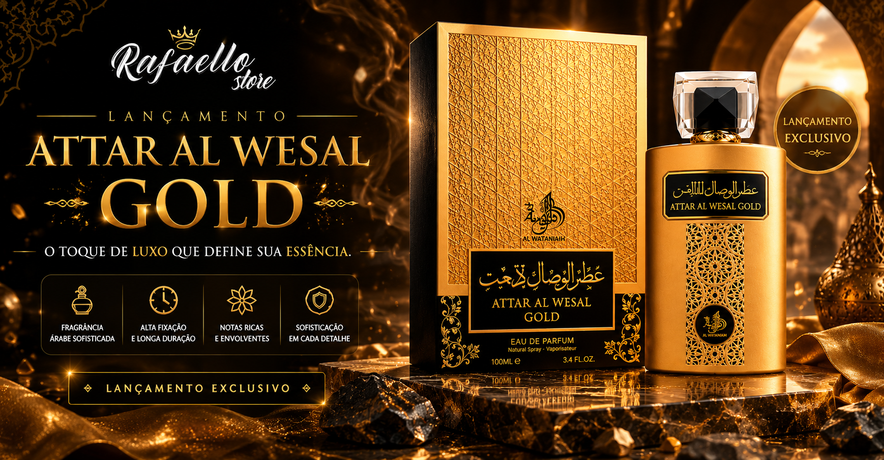 Lancamento Attar Gold
