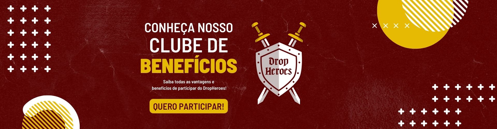 DropHeroes - Clube de Vantagens