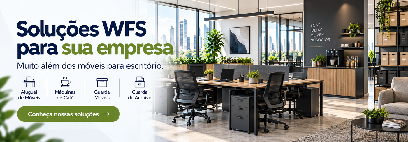 Soluções para montar, ampliar ou padronizar ambientes corporativos.