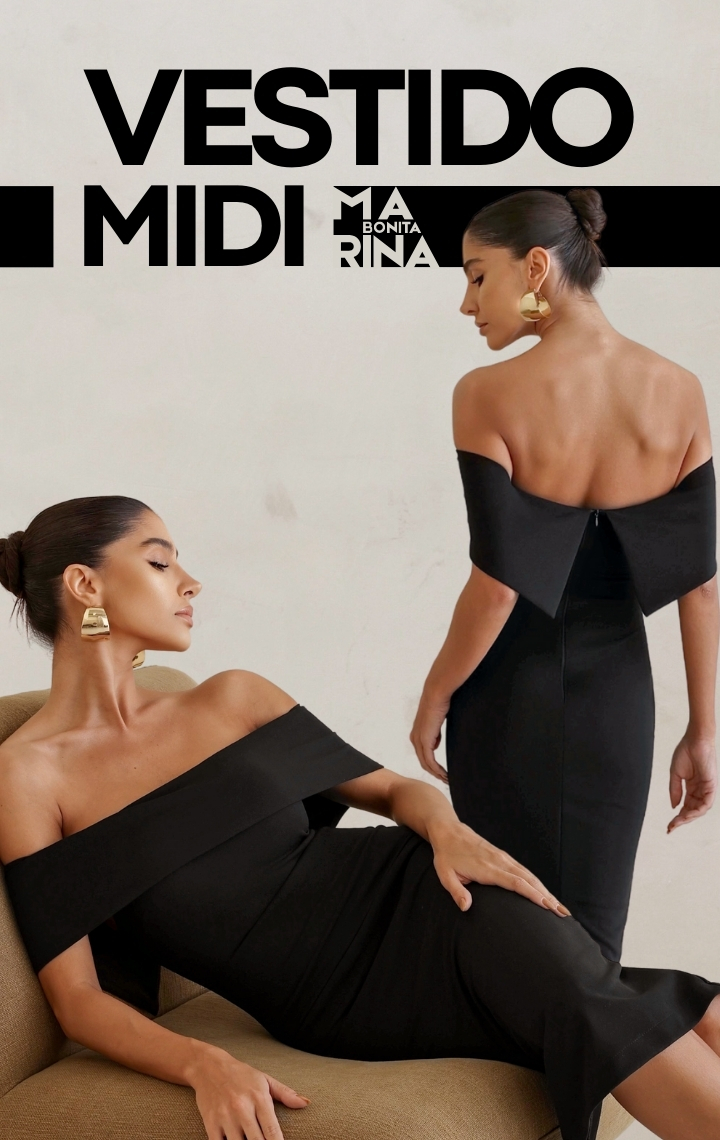 Full banner mobile vestido midi