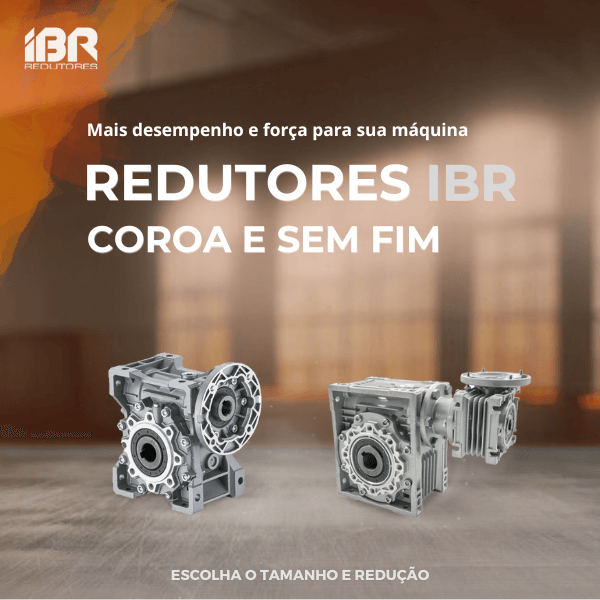 Redutores coroa e sem fim mobile