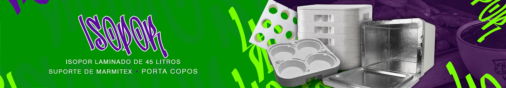 Banner isopor