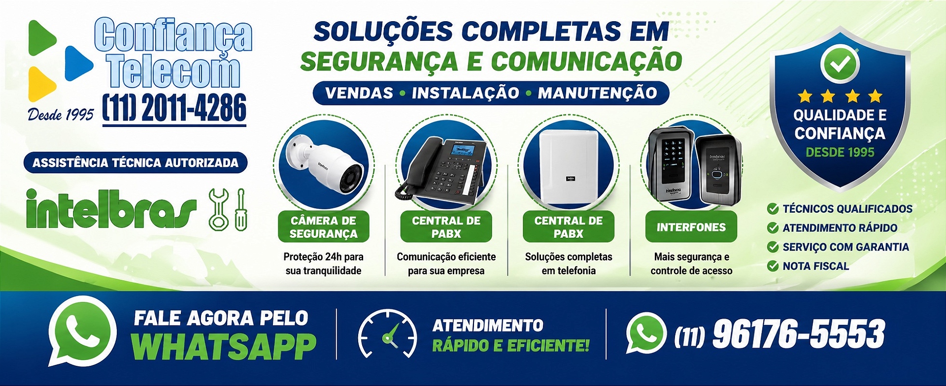 Instalação de PABX