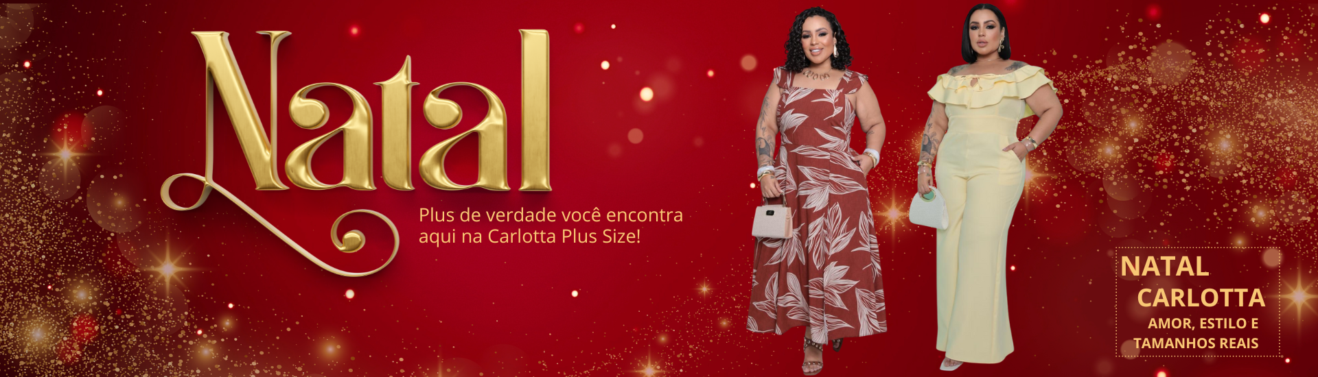Plus de verdade você encontra aqui na Carlotta Plus Size!