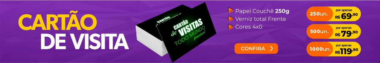 Banner cartão de Visita