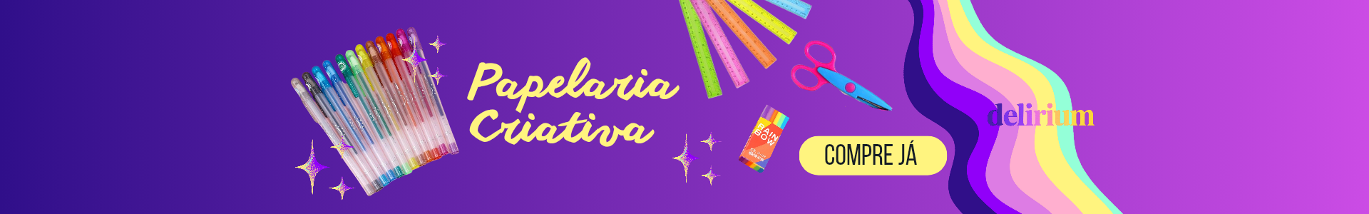 Banner papelaria