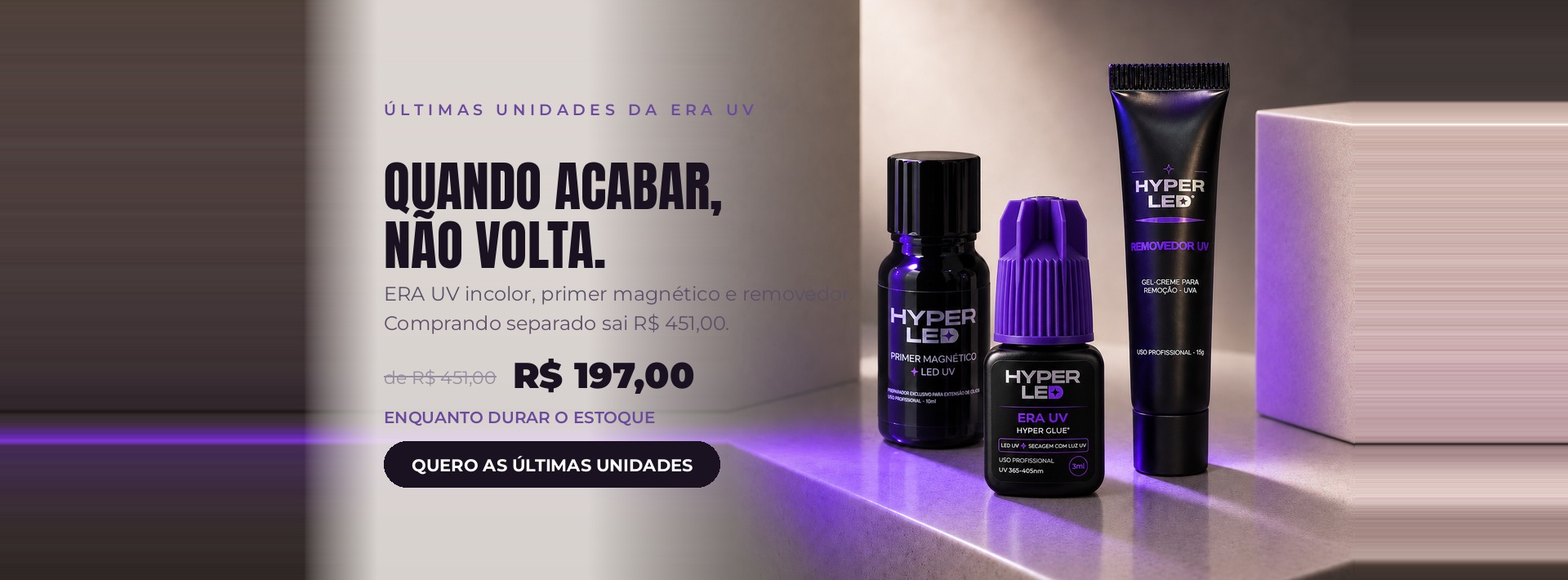 KIT HYPER LED 197 — últimas unidades (home)