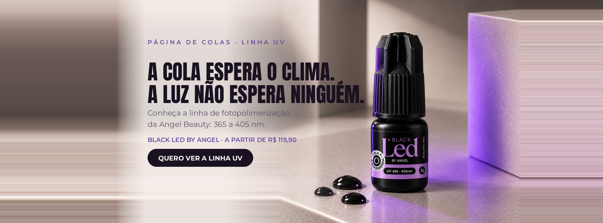 LINHA UV — páginas de COLAS e HYPER UV