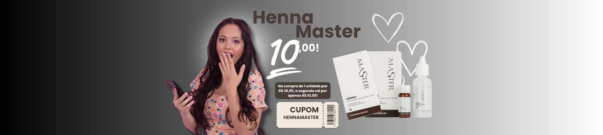Promo henna Master