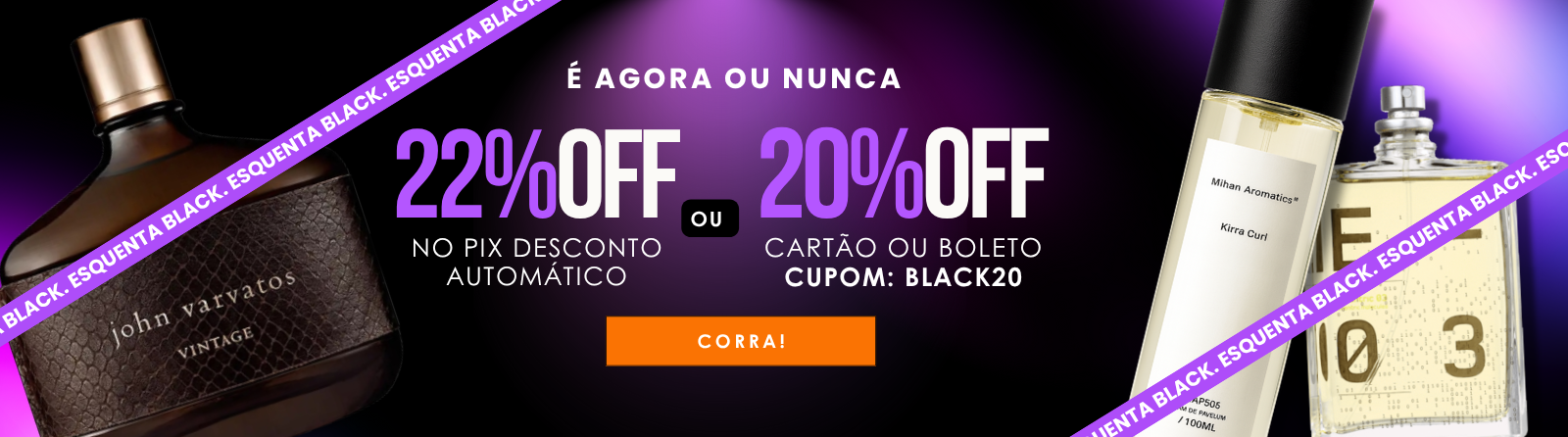 Full banner desktop esquenta black 17