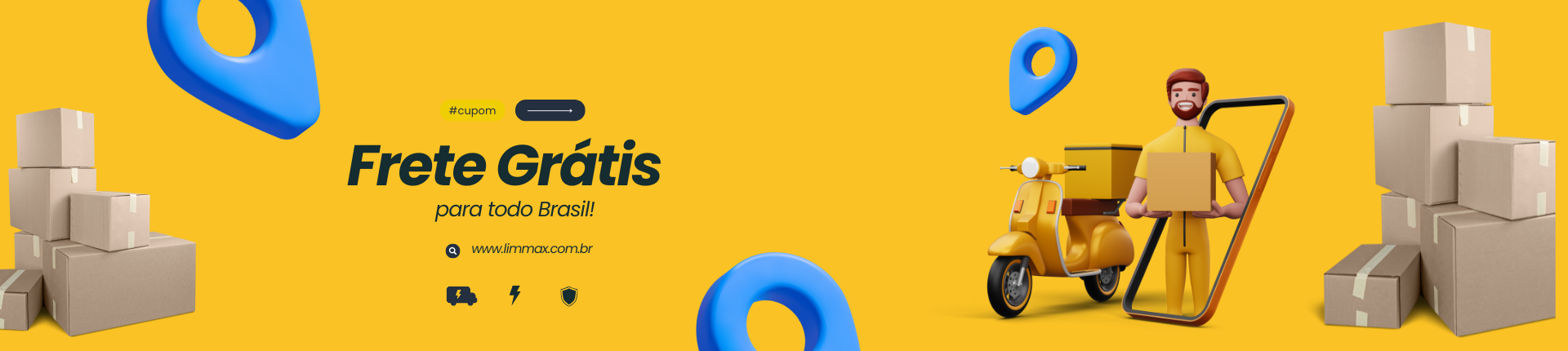 Banner de Frete Grátis