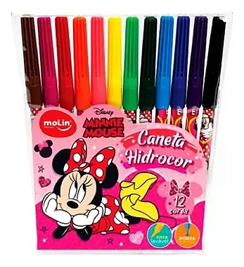 canetinha minnie 12 cores produto-263277144