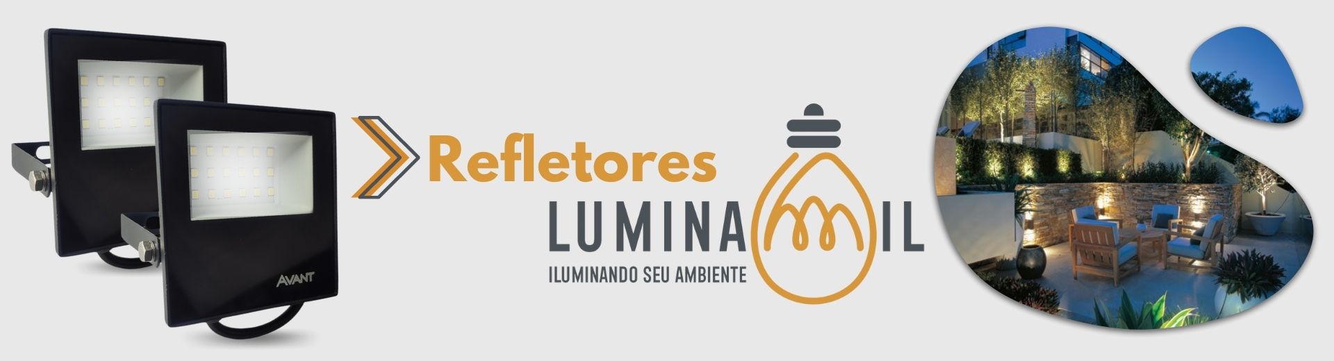 Luminamil - Banner Principal - Refletores