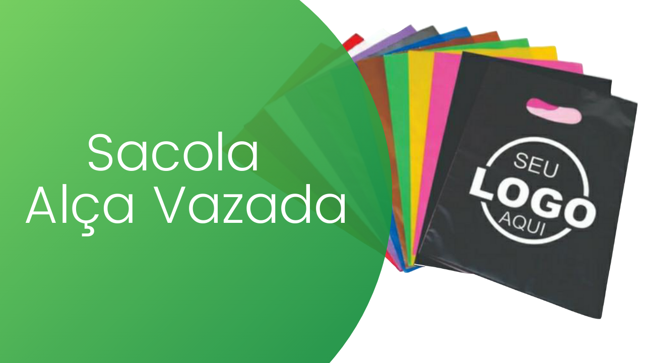 Sacola Alça vazada (boca de palhaço)