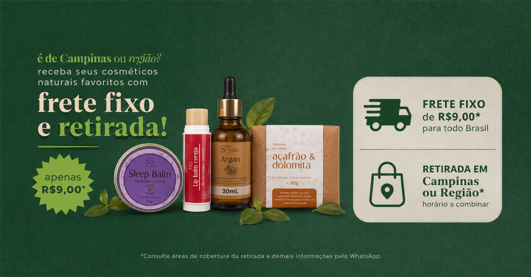 Frete Fixo e Retirada Campinas