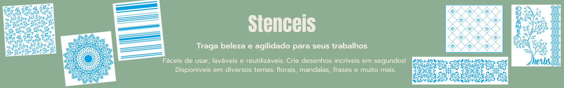 stencil para artesanato