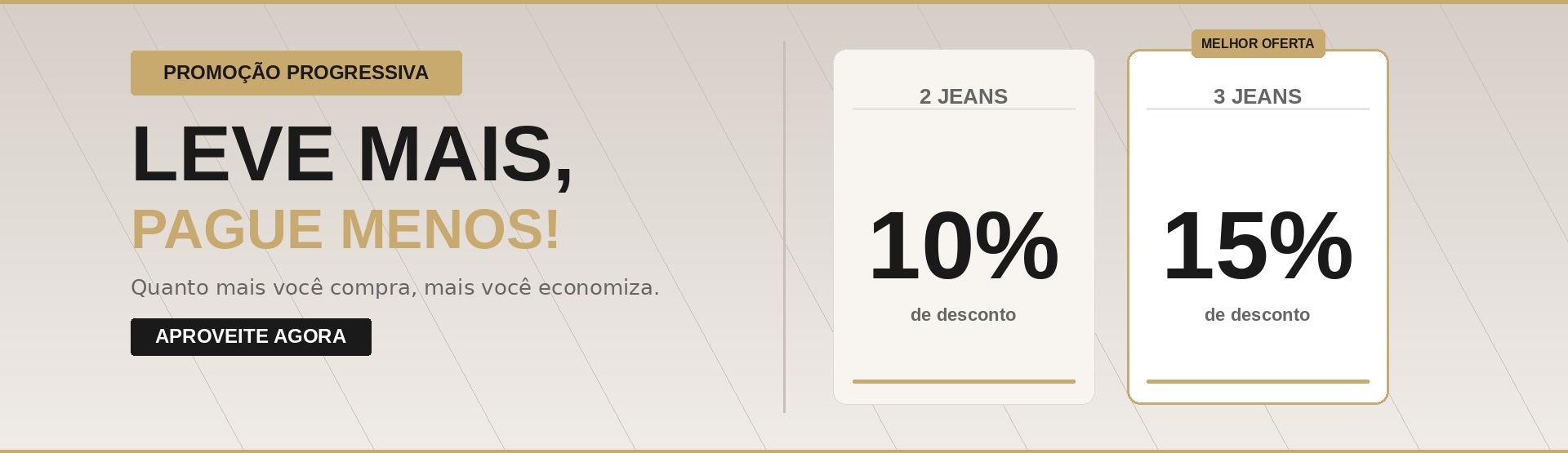 10% off 2 jeans