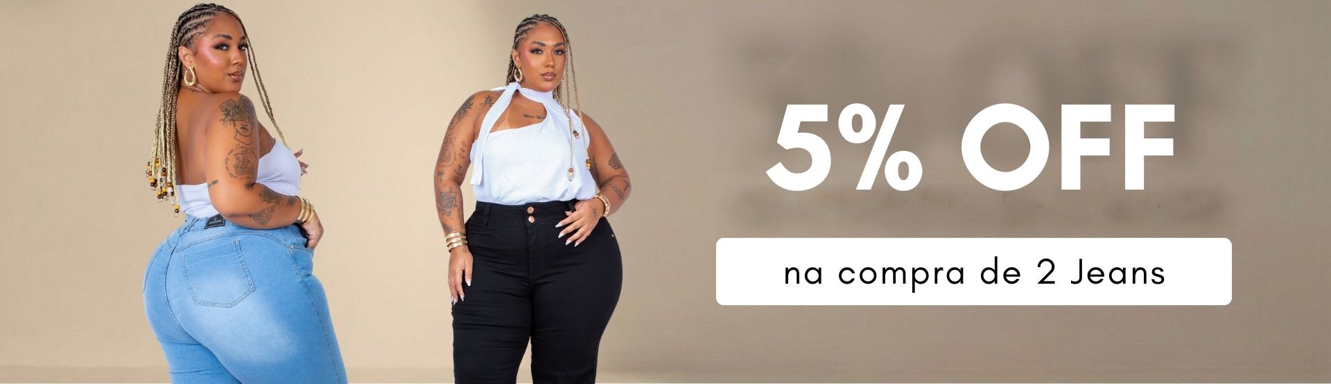 5% off 2 jeans