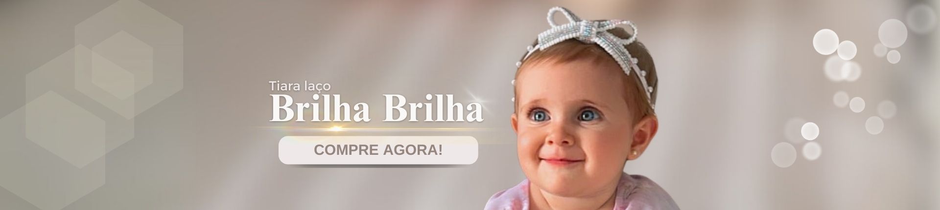 Tiara Laço Brilha Brilha