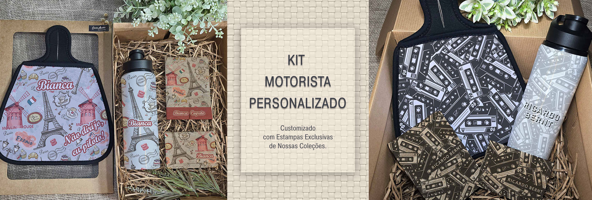 KIT DE MOTORISTA PERSONALIZADO