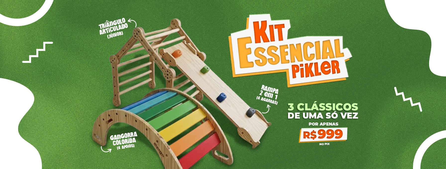 Kit Essencial Pikler
