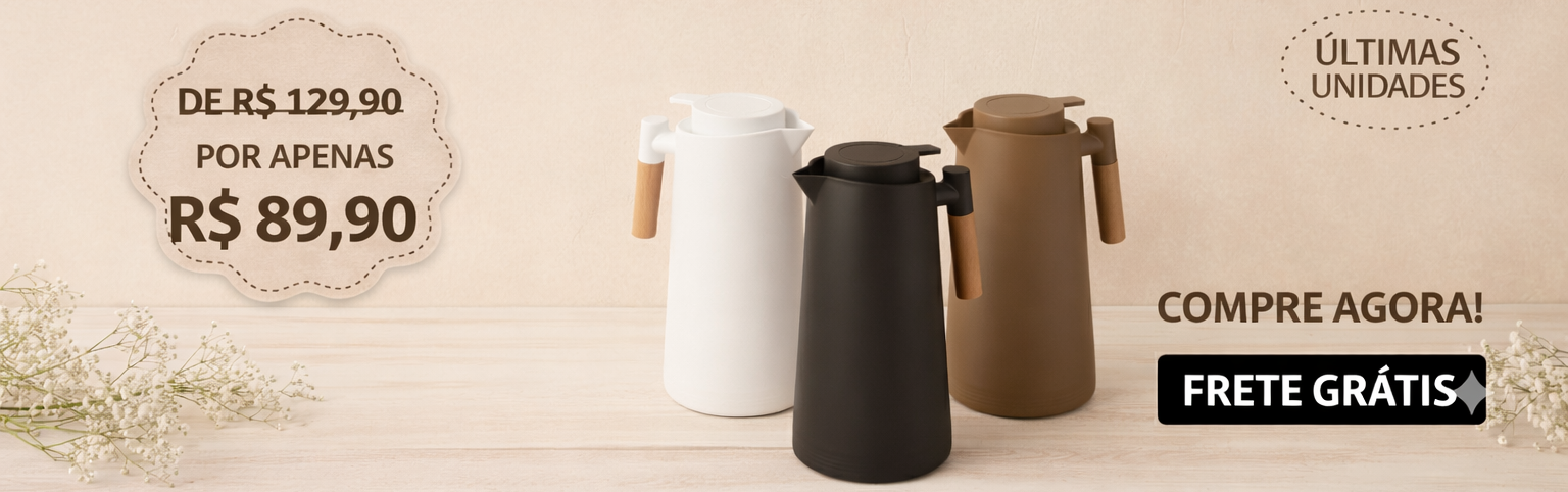 Garrafa térmica Estilo - 1 Litro